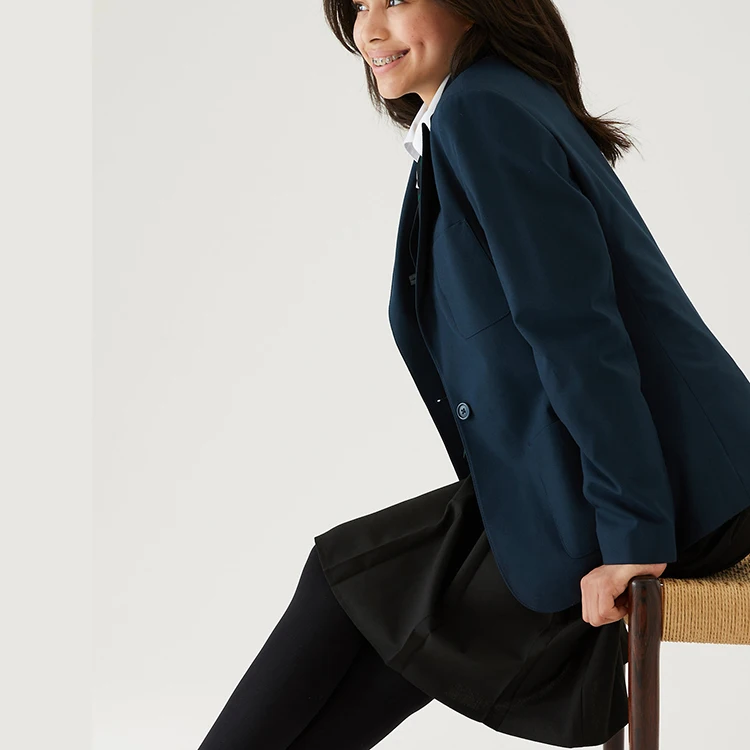 Custom Classic American Children Blazer Suit School Student Uniform Boys  Girls Uniform Blazer School Uniforms