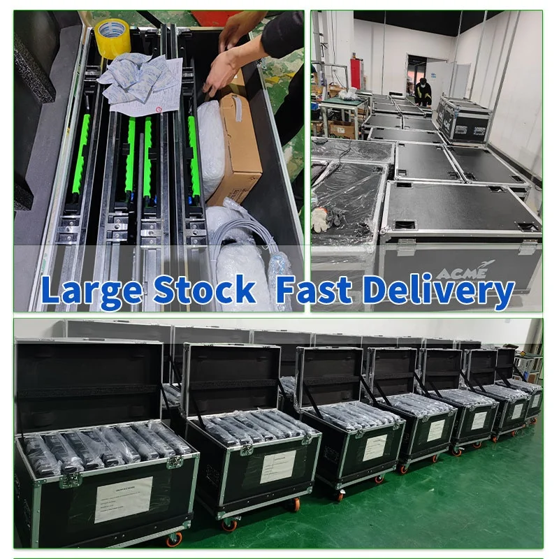 3D Stage Curved Led Background With Video Processor P3.91/P4.81 Led Display Screen 500x500mm Never Black Turnkey Led Video Wall