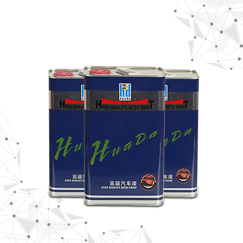 Huada 2K HS Clear coat Professional Car Paint Varnish Spray Color Change Efficient Car Refinishing Paint