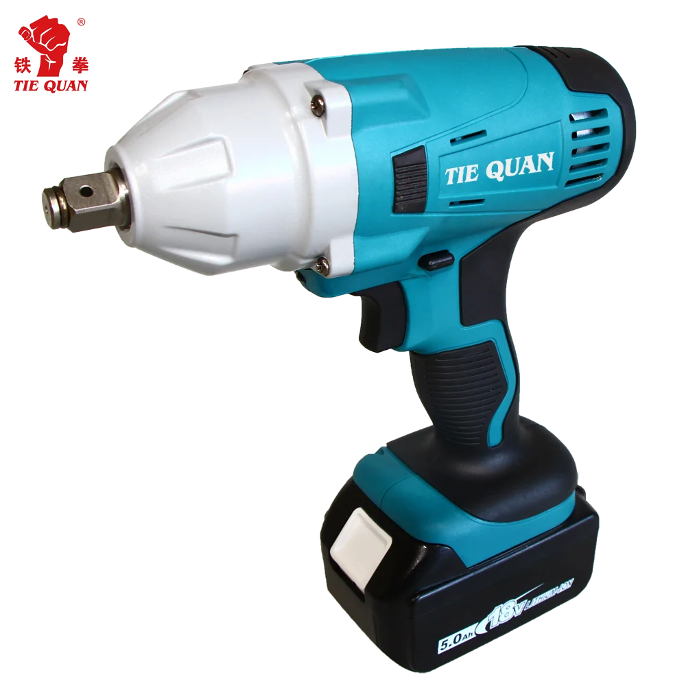 18V Li Ion Battery 600Nm Rechargeable Brushless Cordless Electric Impact Wrench