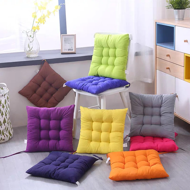 Washable large square cushion floor sitting meditation cushion tatami thick floor pillow