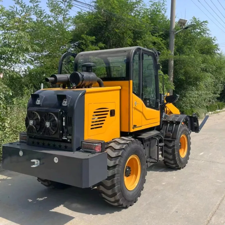 FREE SHIPPING telehandler telescopic loader High quality With Bucket hot sale front end loader for sale