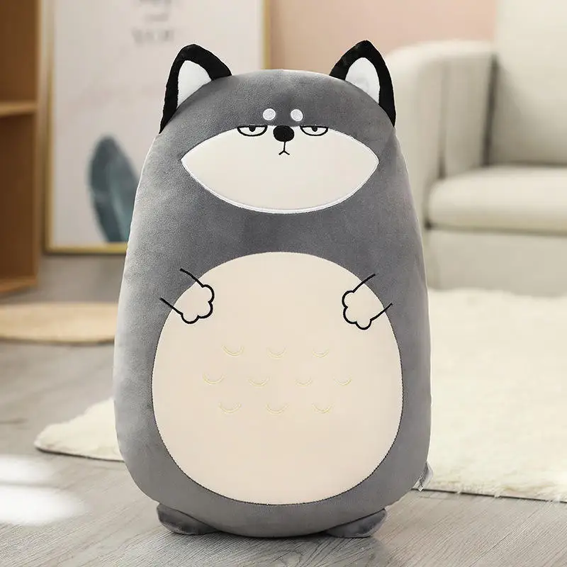 Kawaii Super Soft Hugging Pillow for Baby 45cm Pillow Stuffed Animal Dinosaur Rabbit Baby Animal Pillow