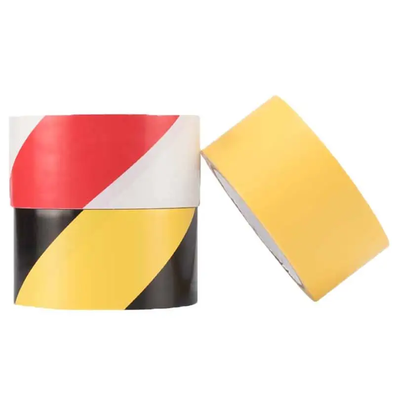 Elecpopular 2024 Race Course Floor Marking Adhesive PVC Tape Green White Black & Yellow Warning Tape Excellent Printing Feature