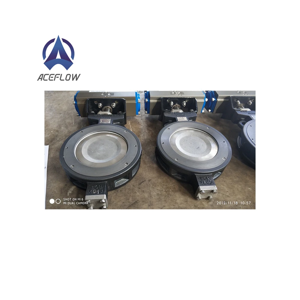 Good Price Valve Smart Head Multiple Connection Stainless Steel Sanitary Pneumatic Butterfly Valve