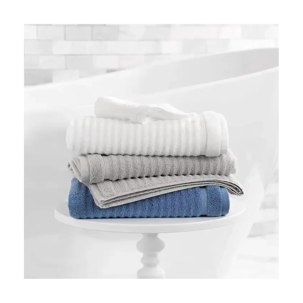 Полотенце в прохладных цветах гостиничное банное полотенце 100% хлопок Лидер продаж Белое Хлопковое