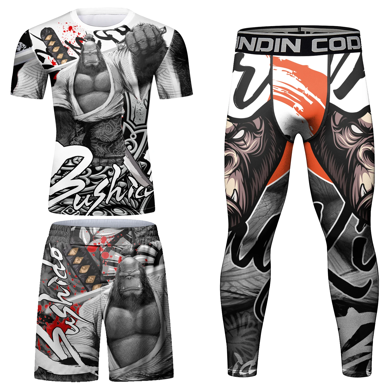 Оптовые пользовательские логотипы mma rushguard bjj rashguard OEM дизайн 85% полиэстер 15% спандекс 160 gsm спортивные костюмы сыпь защита на заказ