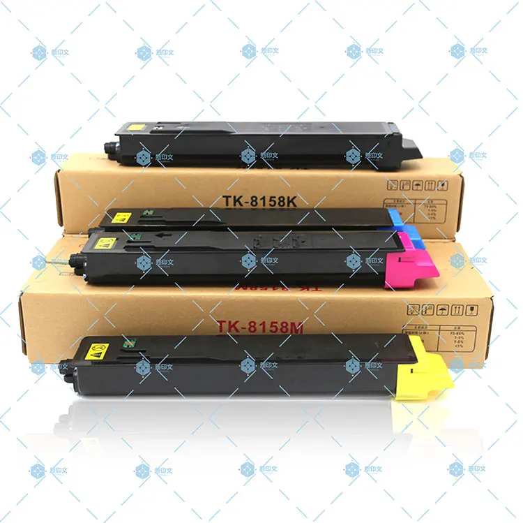 Compatible Kyocera TK8148 TK-8148 TK8158 TK-8158 Toner Cartridge For Ecosys m8228cidn m8224cidn