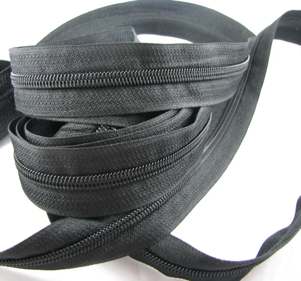 tongyi zip factory cheaper price regular long chain nylon zipper roll