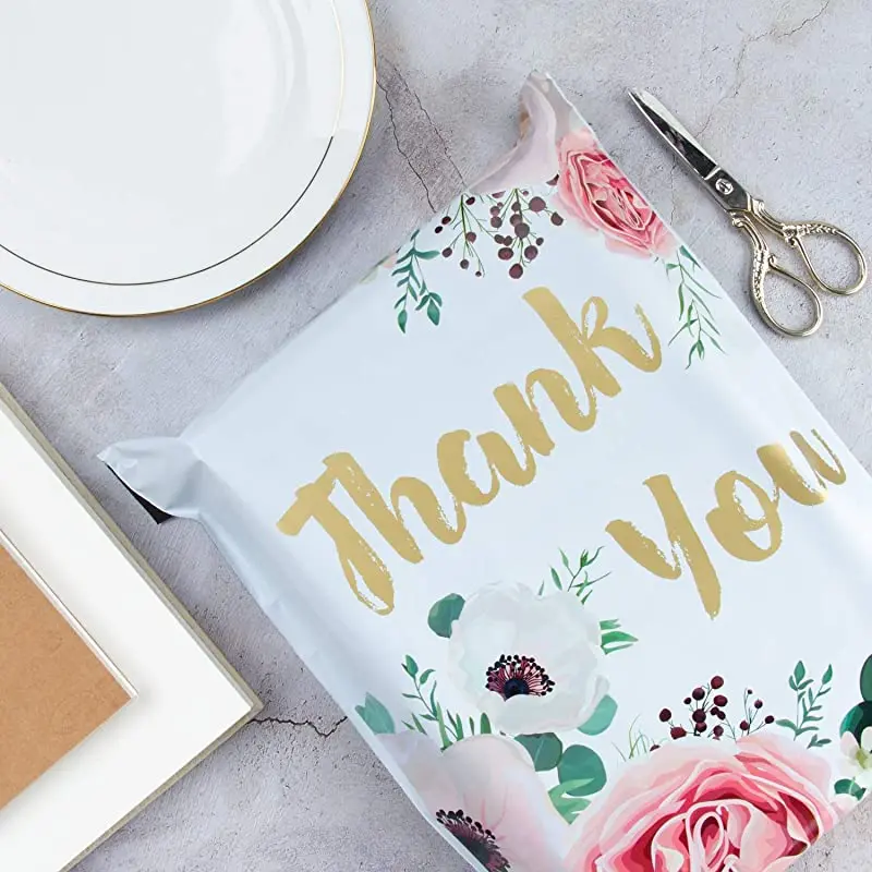 Изготовленные на заказ пластиковые биоразлагаемые пакеты для почтовых отправлений водонепроницаемые