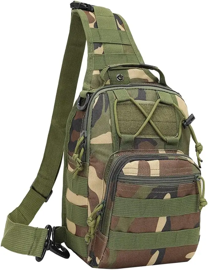 Удобная уличная тактическая сумка-слинг водонепроницаемая сумка из Оксфордского полиэстера нейлоновая ткань рюкзак-мессенджер через плечо