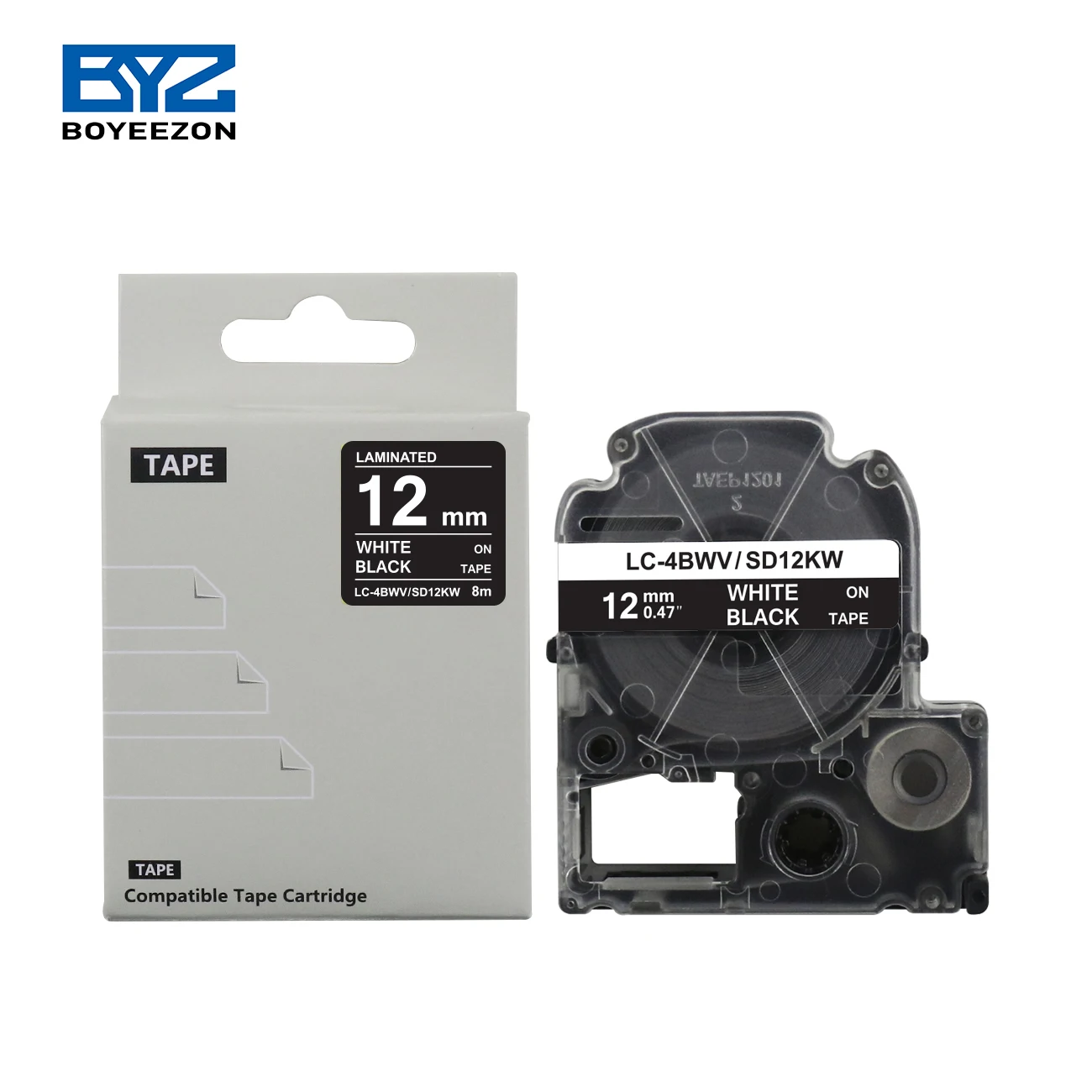LC-4BWV SD12KW ярлык совместим с Epson-KingJim 24 мм принтер для печати этикеток