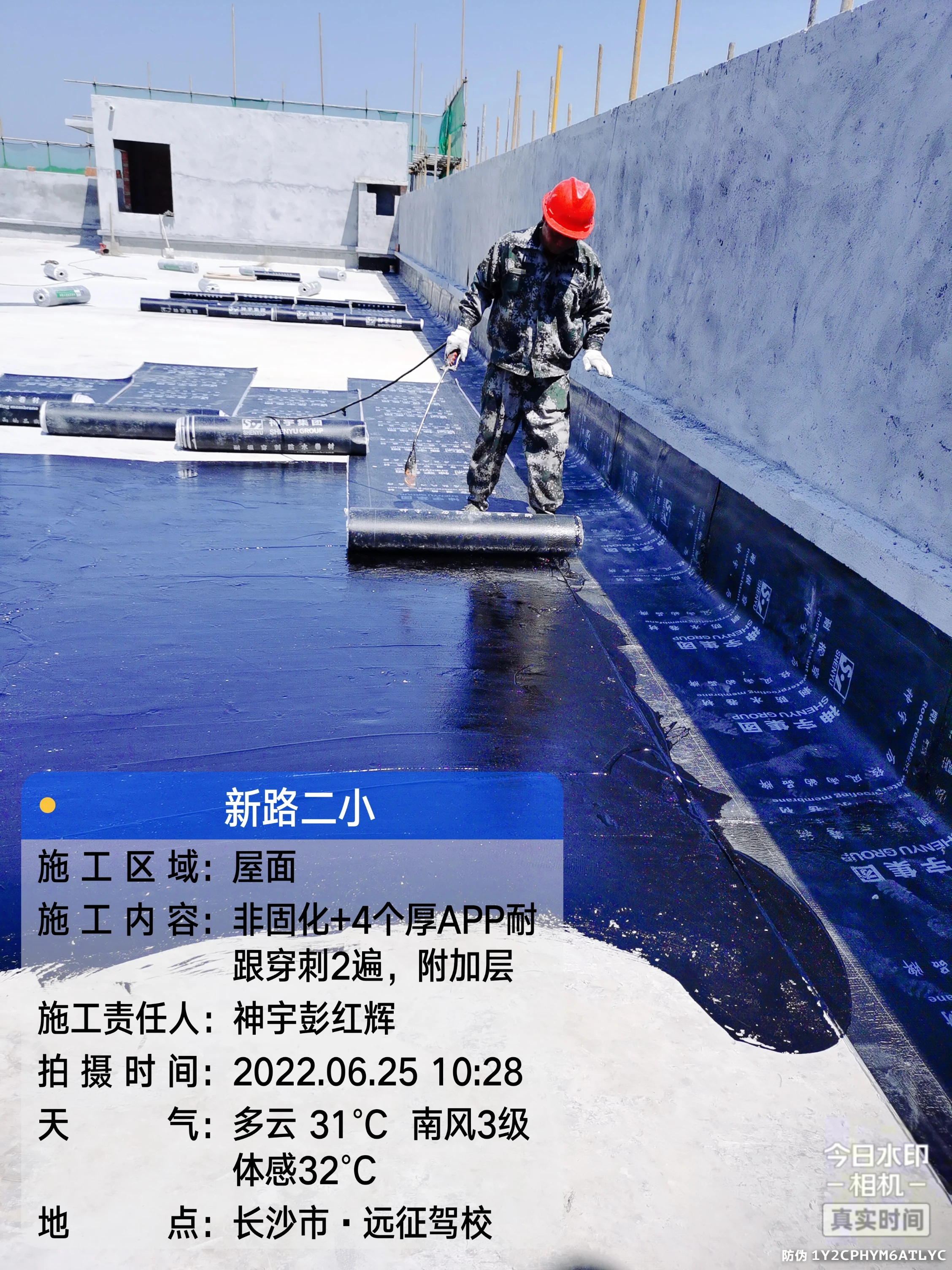 Shenyu SBS эластомер модифицированный асфальт водонепроницаемая катушка водонепроницаемое ламинирование