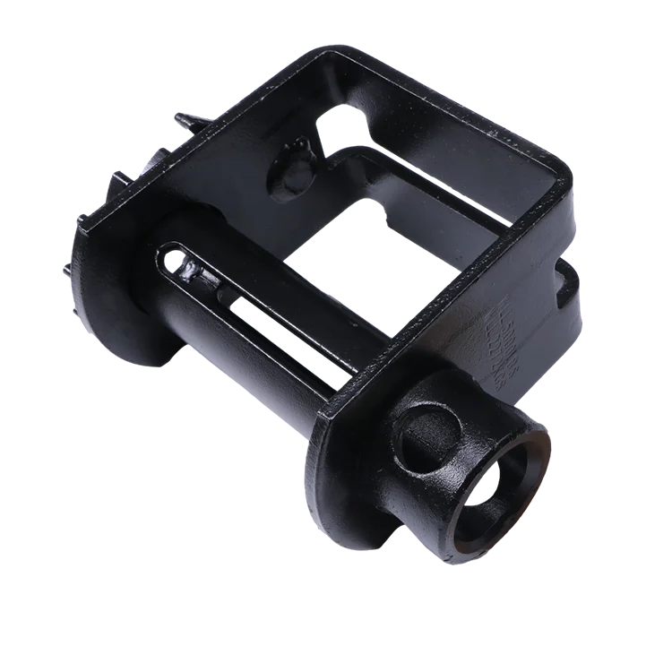 Weld on sliding truck cargo tie down winch