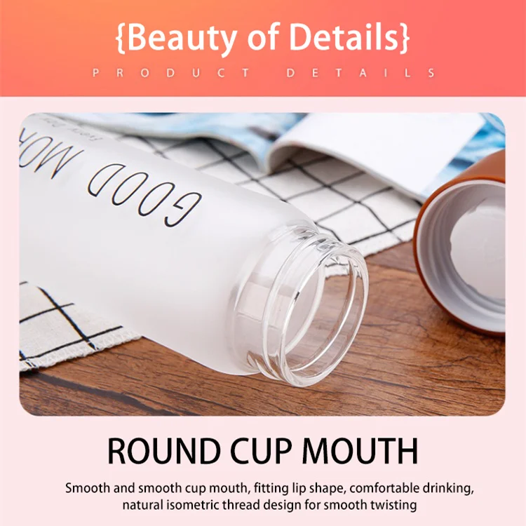 Gourde enfant Manufacturer Cheap Hiking Outdoor Hot Cold Water Children Cute Gift Drinkware Sport Glass Water Bottle