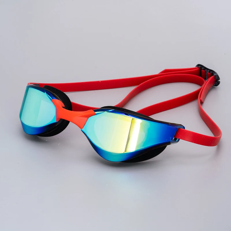 adult Competition Fashionable sports swimming goggles men no leaking anti fog uv protection Silicone swim goggles