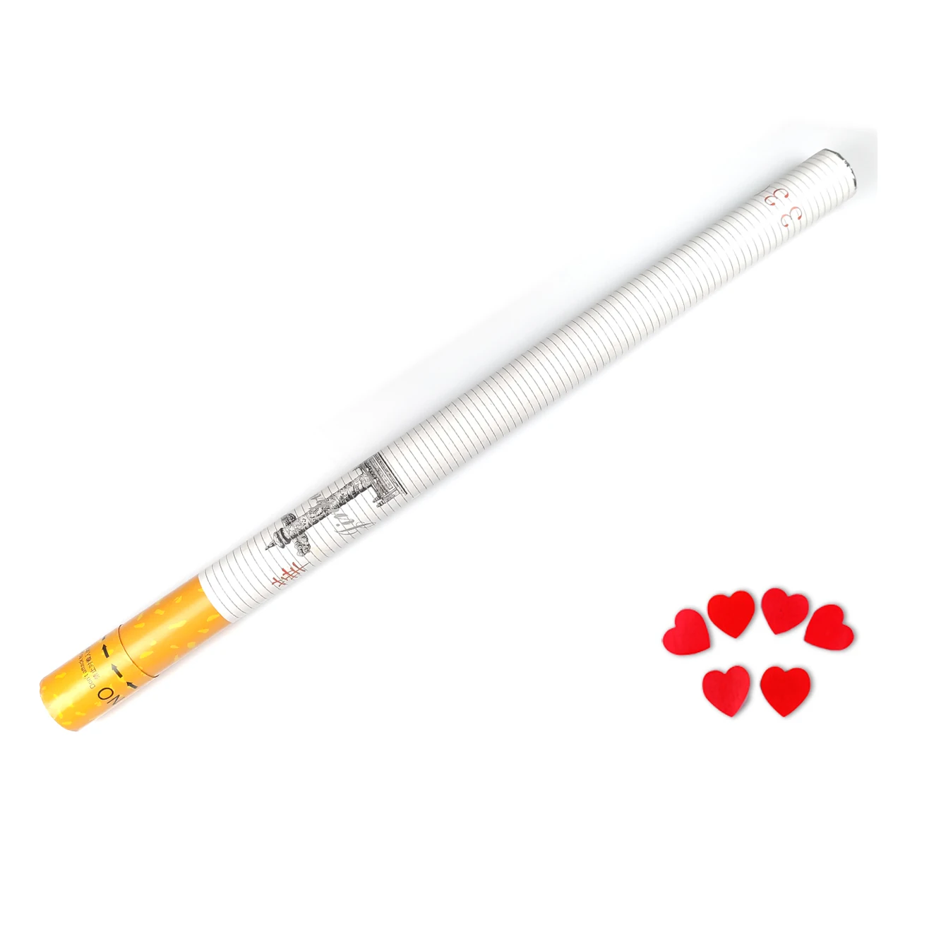 
New Products Cigarette confetti cannon Party Factory Tissue Paper Confetti Cannon Party Poppers For Festival Smoke Party Supplie 