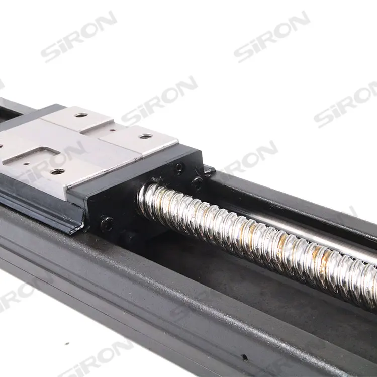 Automatic Machinery Use Stainless Steel Ball Screw Single Axle Sliding Table 2-20mm Lead CNC Linear Guides
