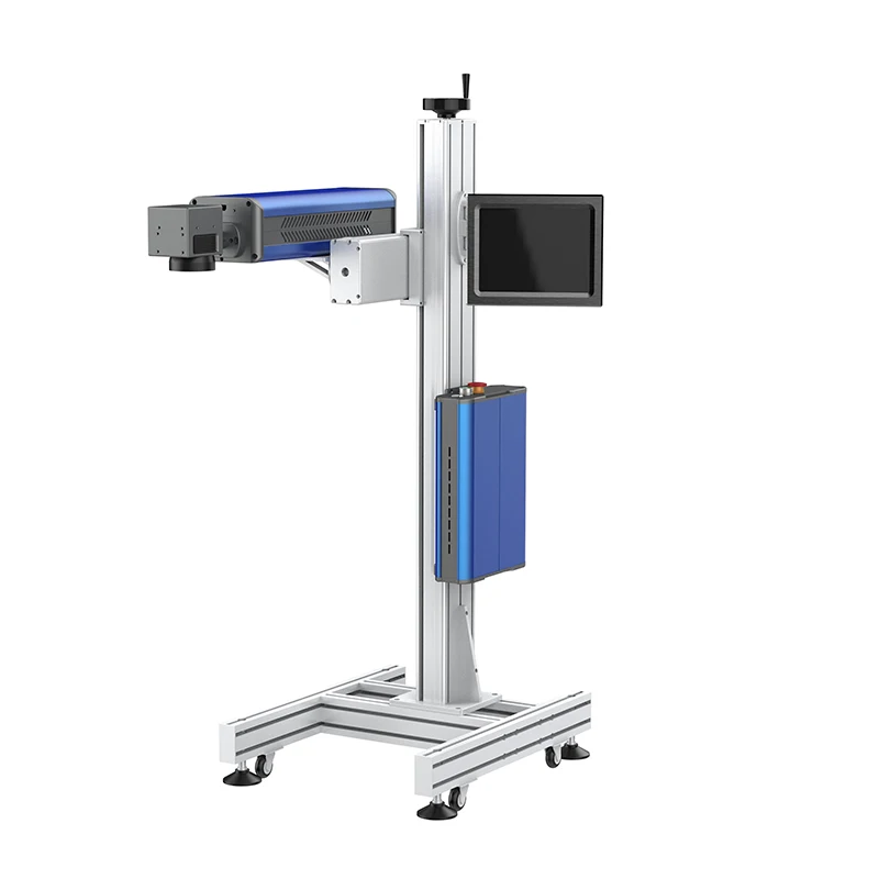 Continuous Form Digital Industrial Co2 Laser Printer Machine For Glass Bottle