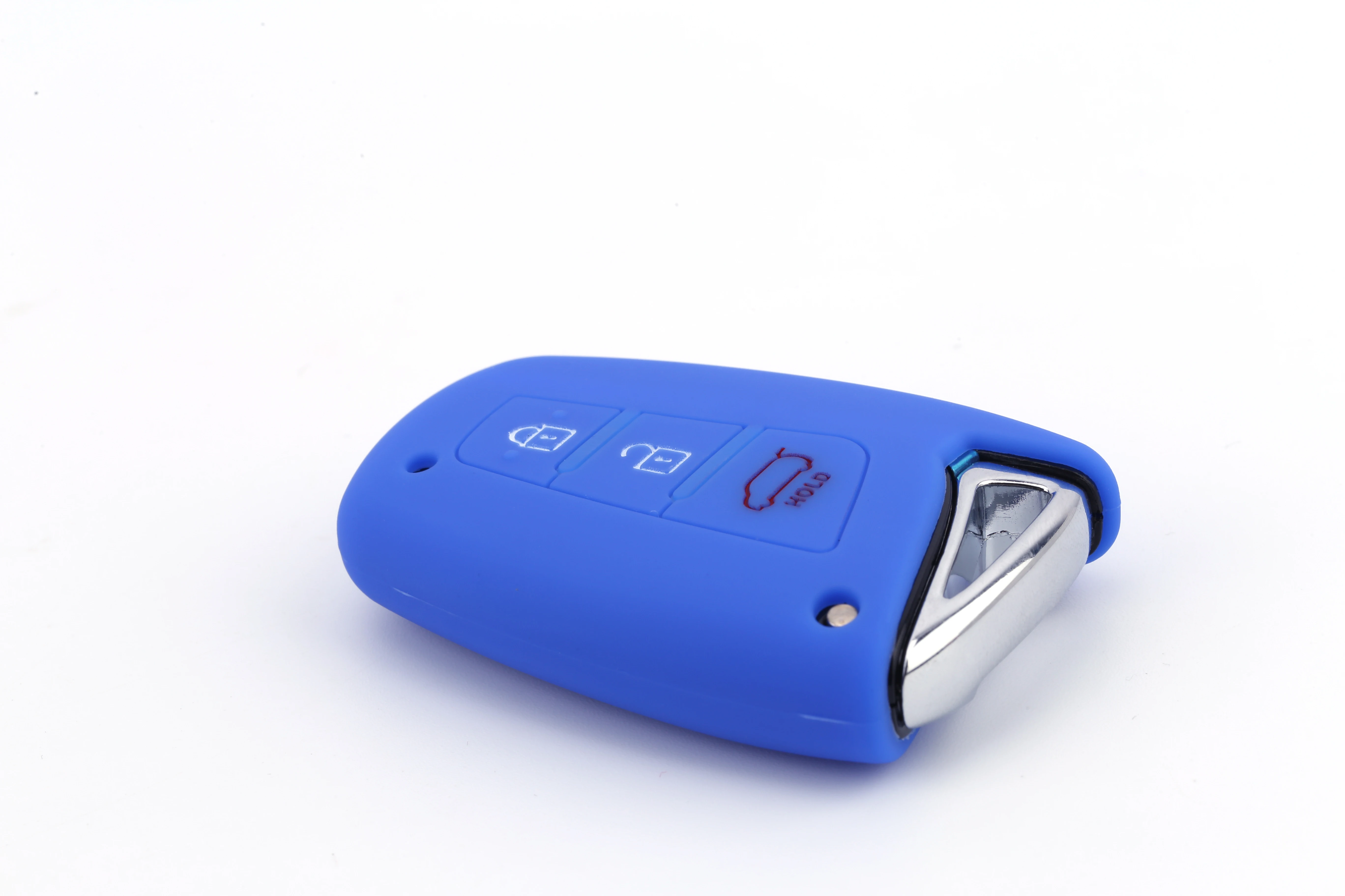 Wholesale custom soft silicone rubber car alarm key shell case flip key fob remote cover for car keys