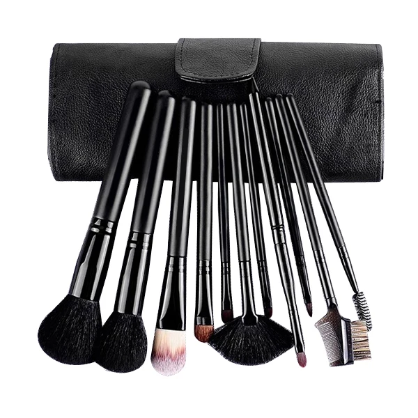 High End Complete 11PCS Beauty Makeup Brush Kit Professional Private Label Makeup Brushes Set