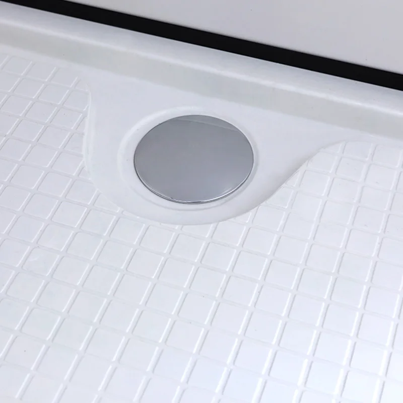 Водонепроницаемая модульная сборная душевая кабина (санузел) для дома и отеля квадратная с алюминиевым каркасом по выгодной цене от производителя