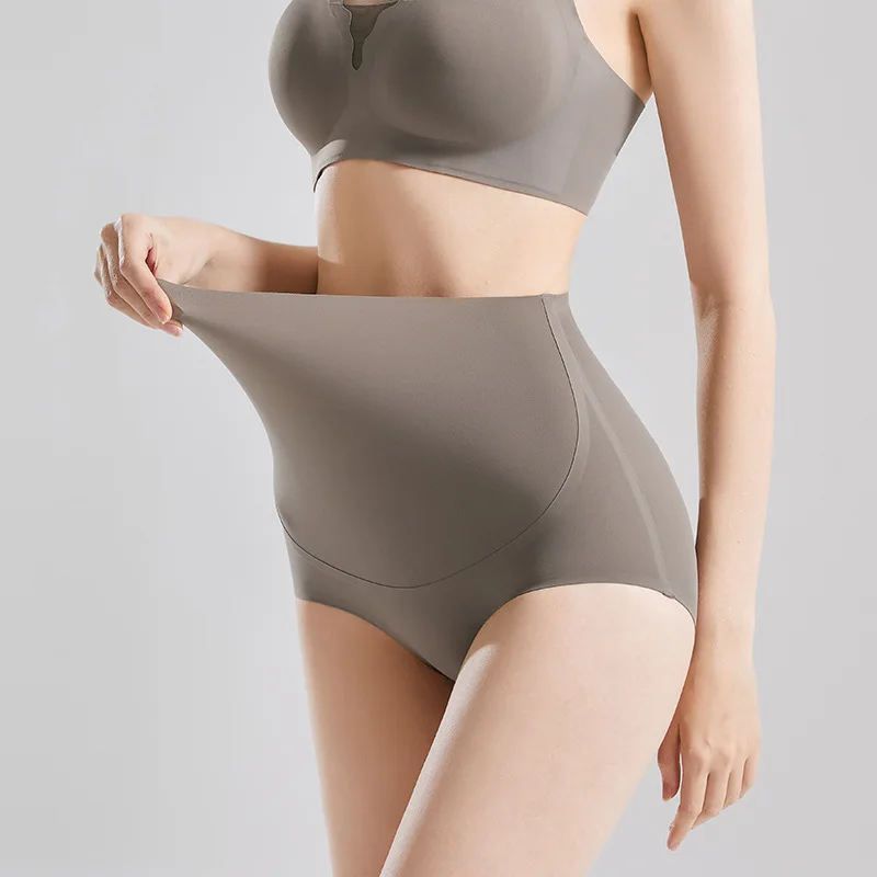 INTIFLOWER K130   maternity seamless  briefs underwear maternity panty pregnant plus size maternity panties  clothes drop ship