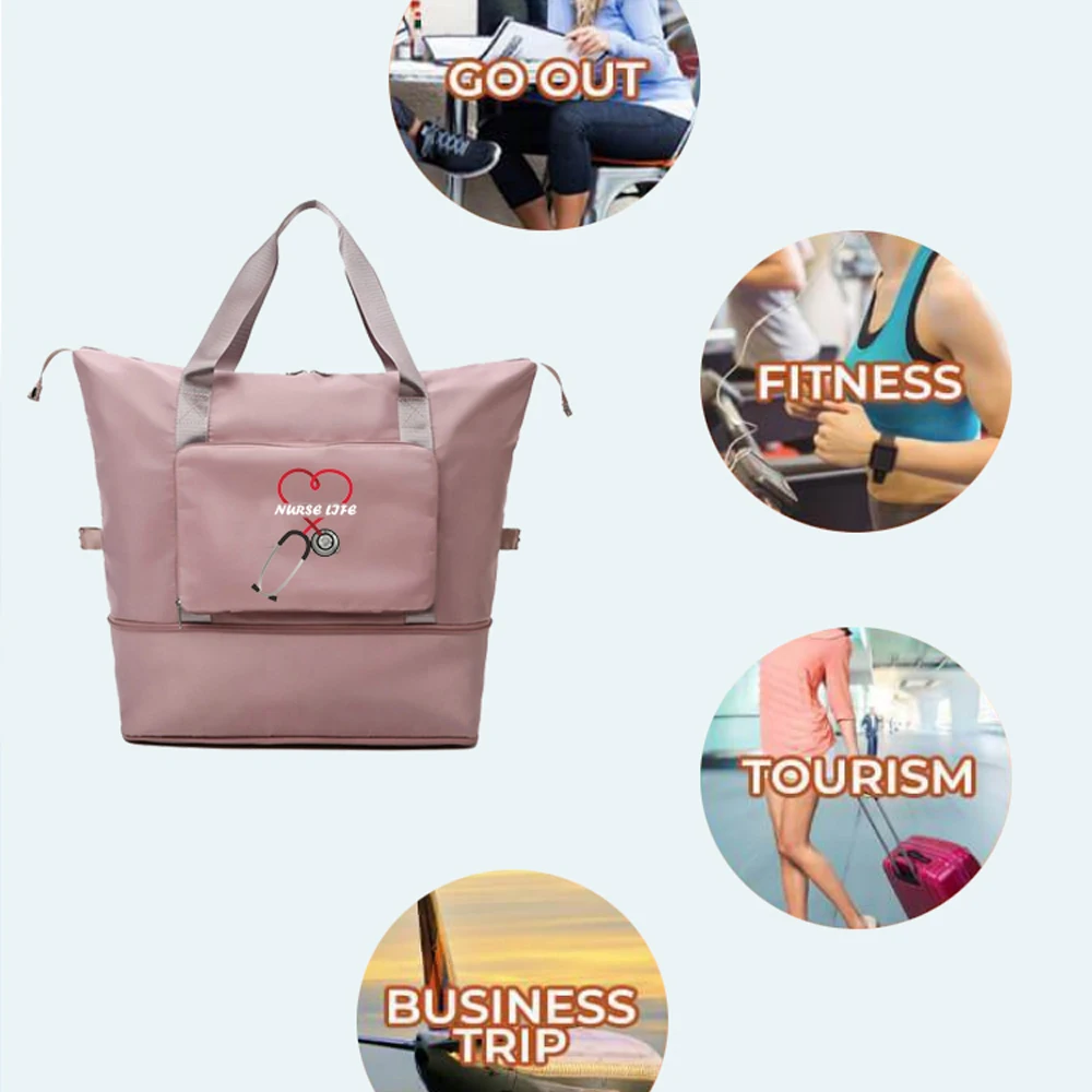 Custom Designer Travel Nurse Utility Bag Organizer Nursing Handbags Nurse Tote Bag Medical
