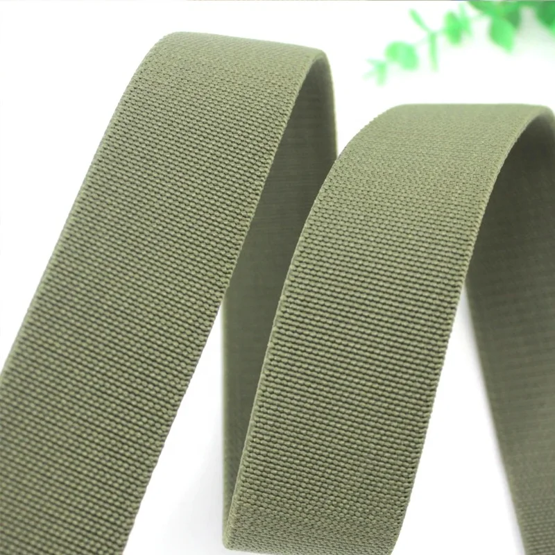 
Manufacturers wholesale 3cm 4cm wide black and white color thickened high elastic decorative elastic nylon webbing for belt 