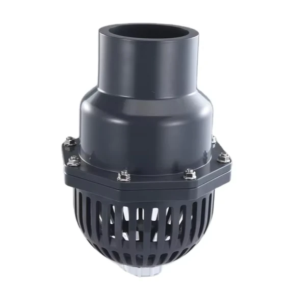 Cheap Price Plastic valve Hot Sale high quality water control water treatment upvc plastic pvc foot valve