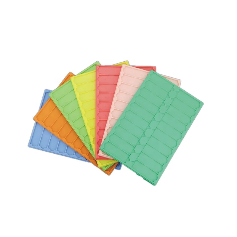 Plastic Microscope Slide Storage Tray Prepared Drying Tray Slides Storage Board