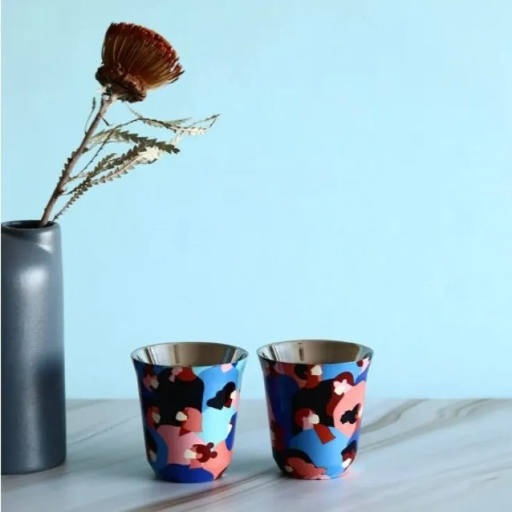 Factory Wholesale 80 ml 2.7oz 160 ml 5.5 oz Stainless Steel  Coffee Tea Cup Double Wall Insulated Espresso Cups