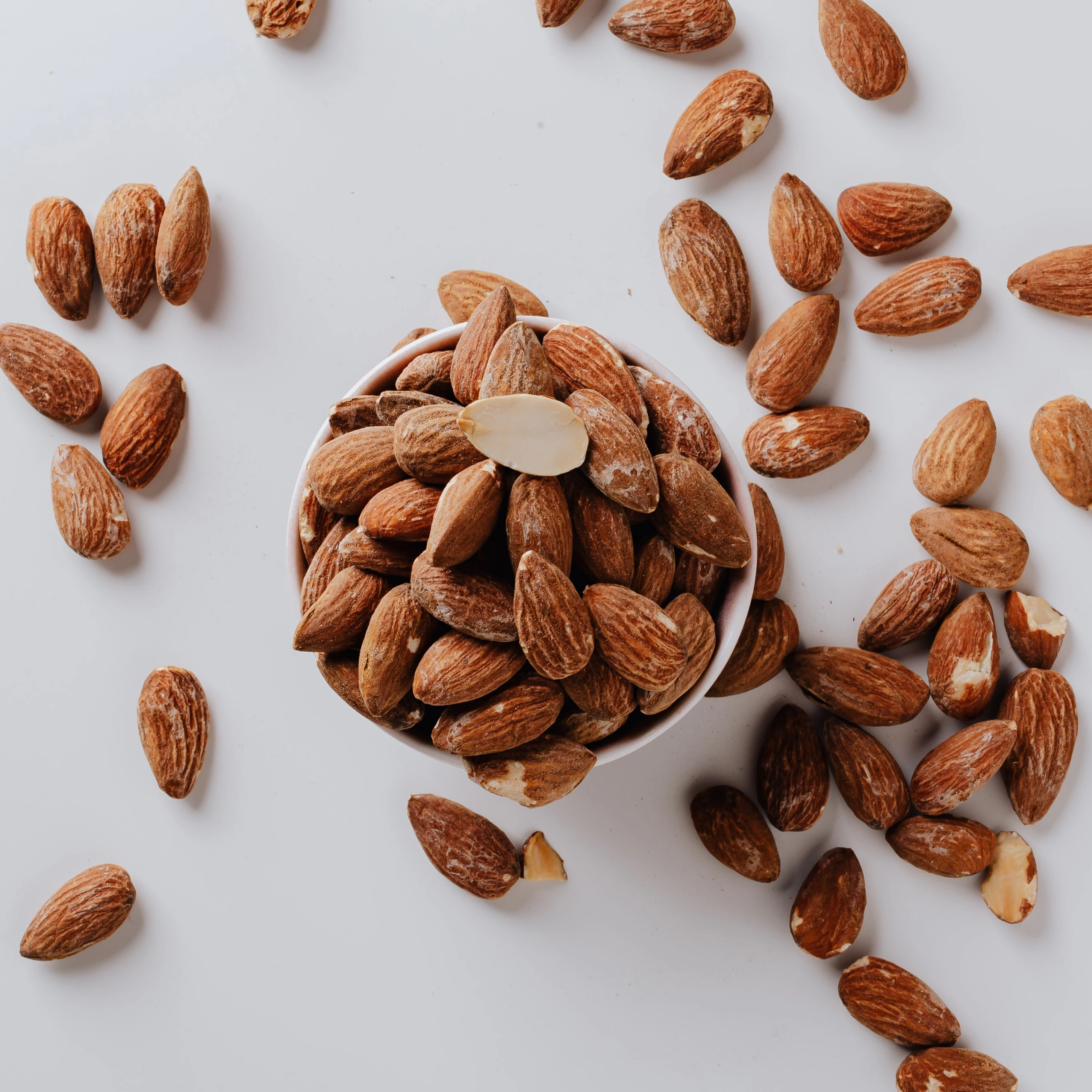 ALMONDS DELICIOUS PREMIUM QUALITY TURKEY WHOLESALE ROASTED SALTY ALMOND Grade a Almond Nuts AGROWELL TURKISH GOODS