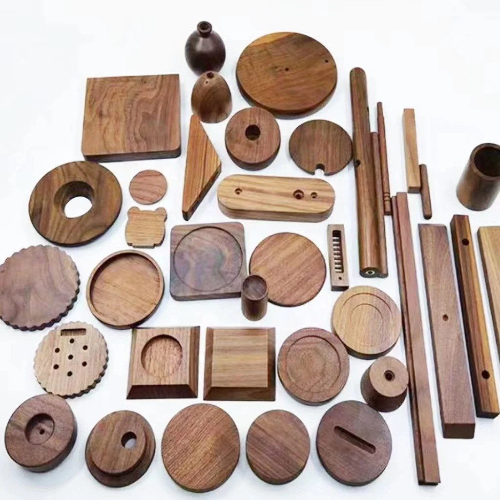Begonia OEM CustomCNC Machining Wood Craft Wood Parts Cnc Wood Part Cutting/milling/turning Wooden Cnc Machining Wood