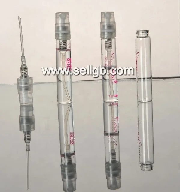 TP-3-04 2ml 3ml Perfume Tester Vials glass bottle with sprayer