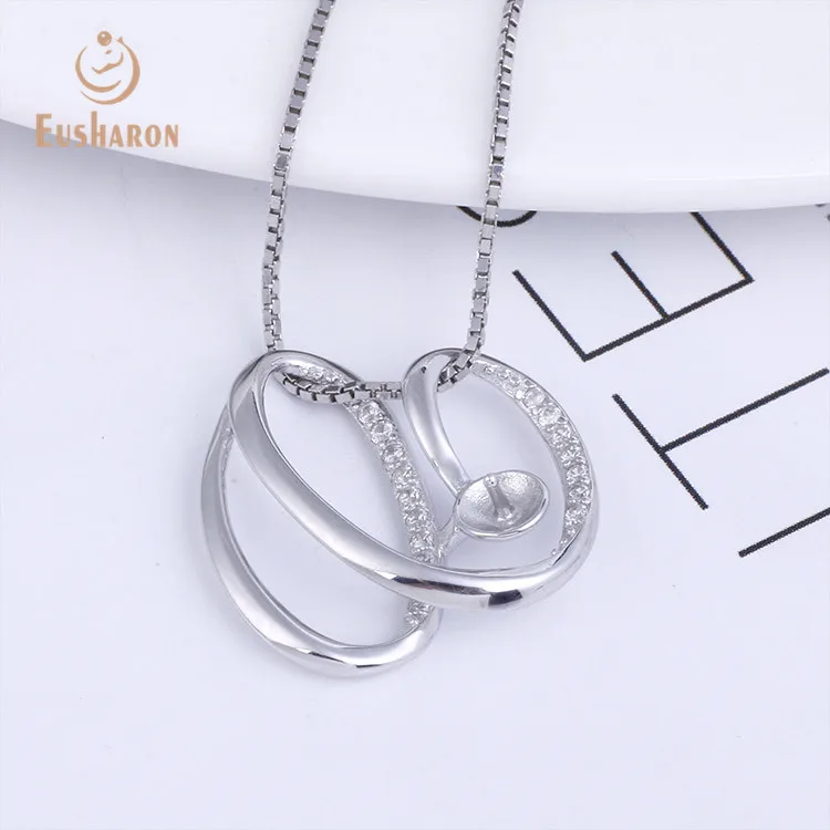 
Fashion Accessories Abstract Lines 925 sterling silver jewelry pendant Necklace 