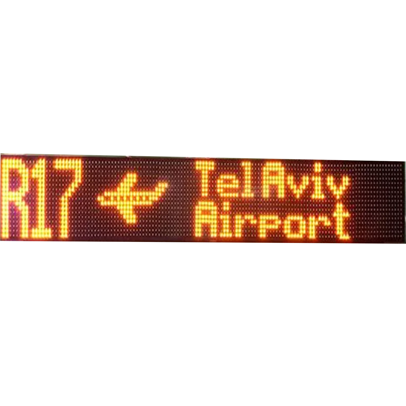 Customized bus led advertising  passenger information electronic sign stop board screen display