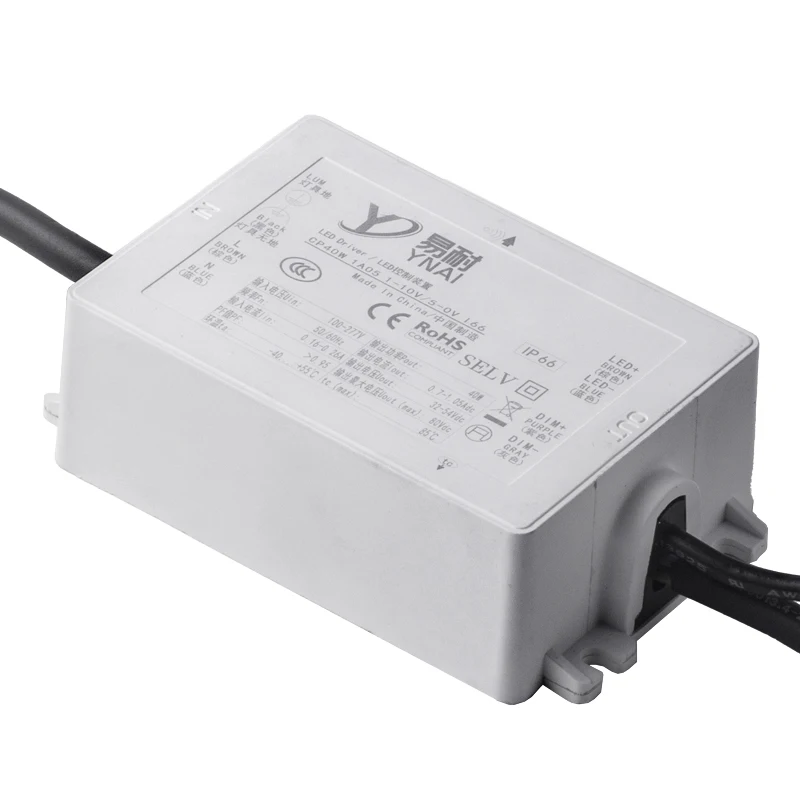 CP 40&65W Isolate 65W fix 1.3-2A   street lighting driver 5years warranty  OVP LVP SPD
