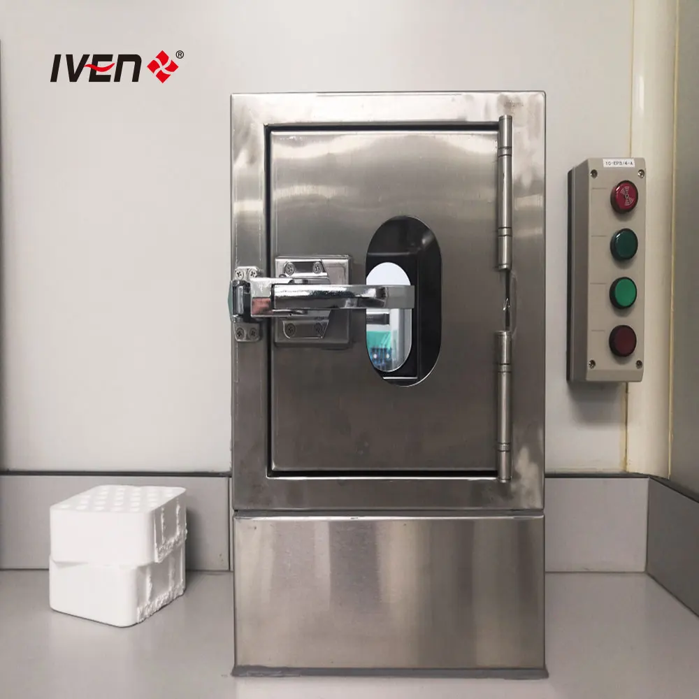 Pass Small Items Between Clean Area and Non-clean Area Cleanroom Clean Room Pass Box for Pharmaceutical