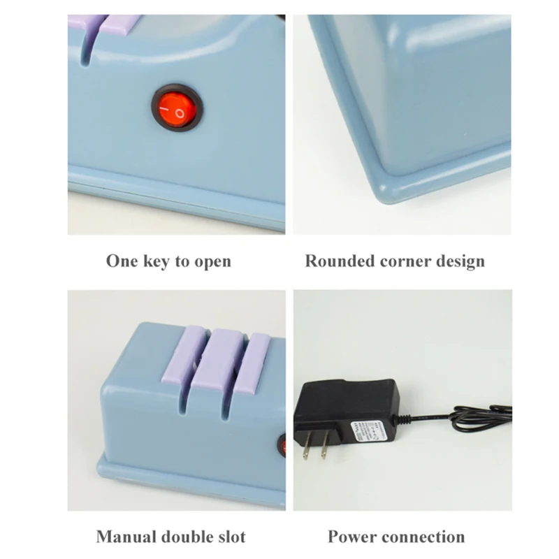 Automatic knife grinder  sharpener stone knife sharpening stone kitchen accessories kitchen knife sharpener