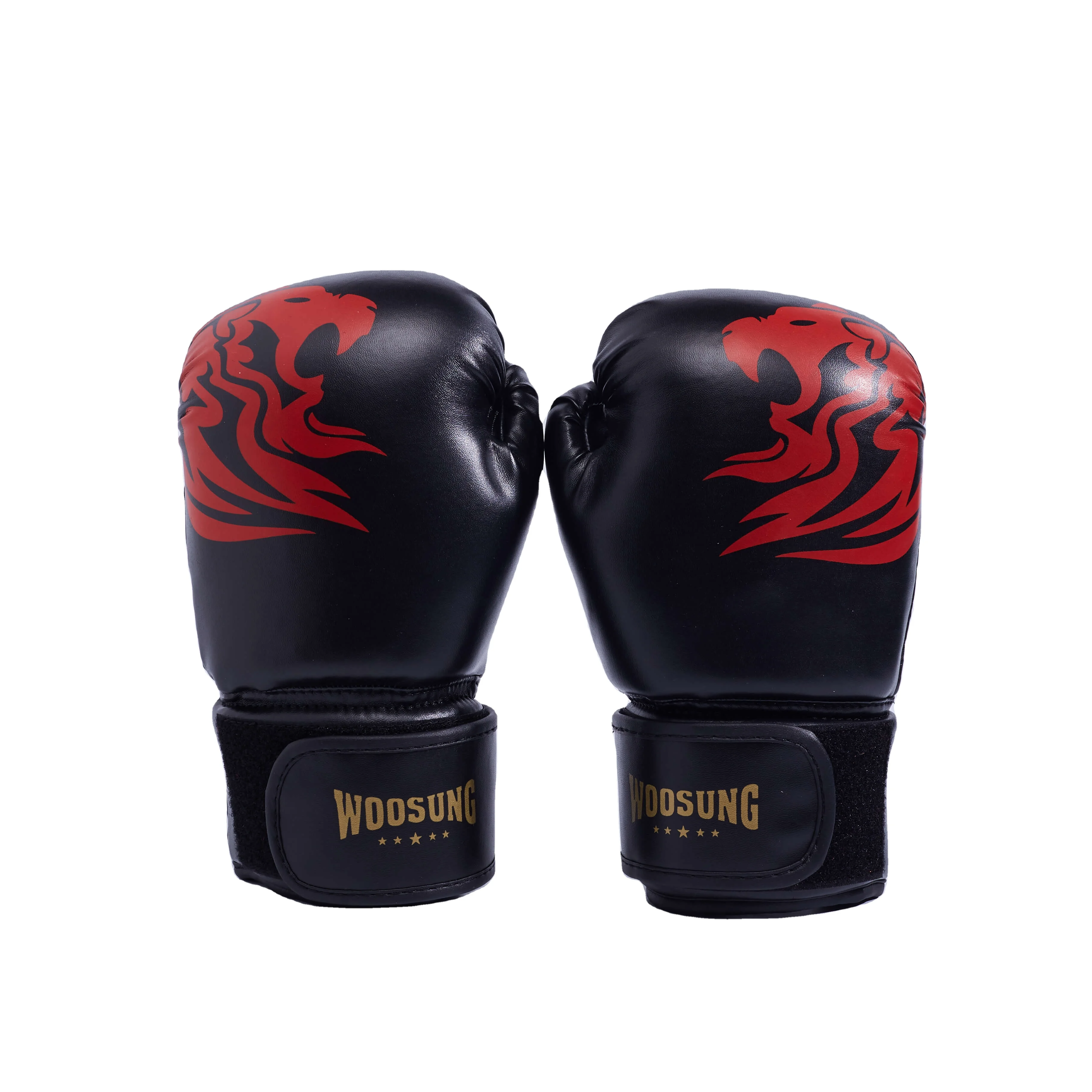 Woosung 6oz-14oz high grade Pu leather boxing gloves for kids  boxing gloves custom logo