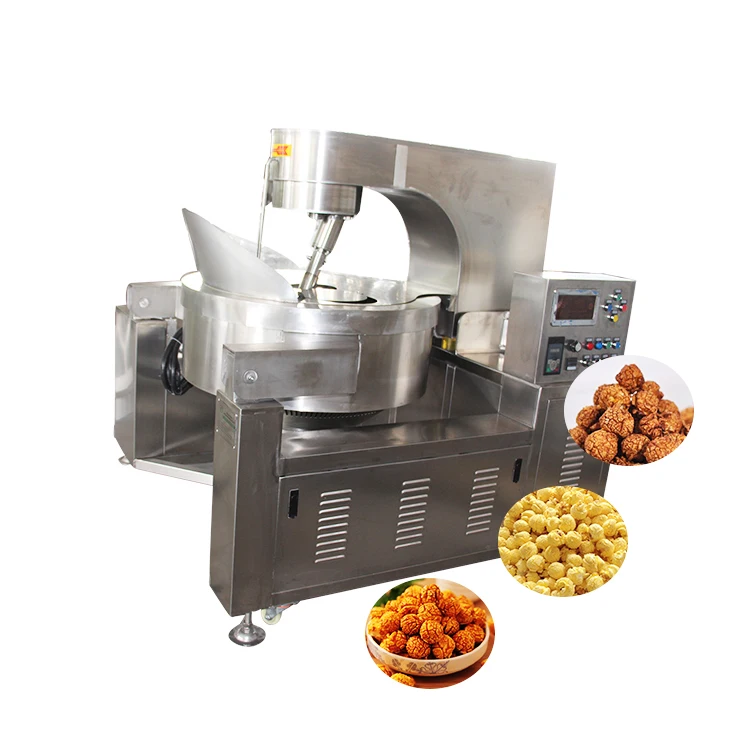 
frying popcorn machine popper industrial Automatic Popcorn Machine from CHINA 