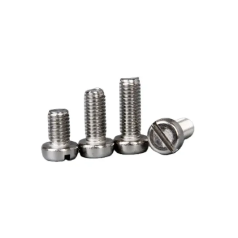 Hot-selling High Quality DIN920 High Quality Zinc Plated Carbon Steel Slotted Head Bolt Machine screws