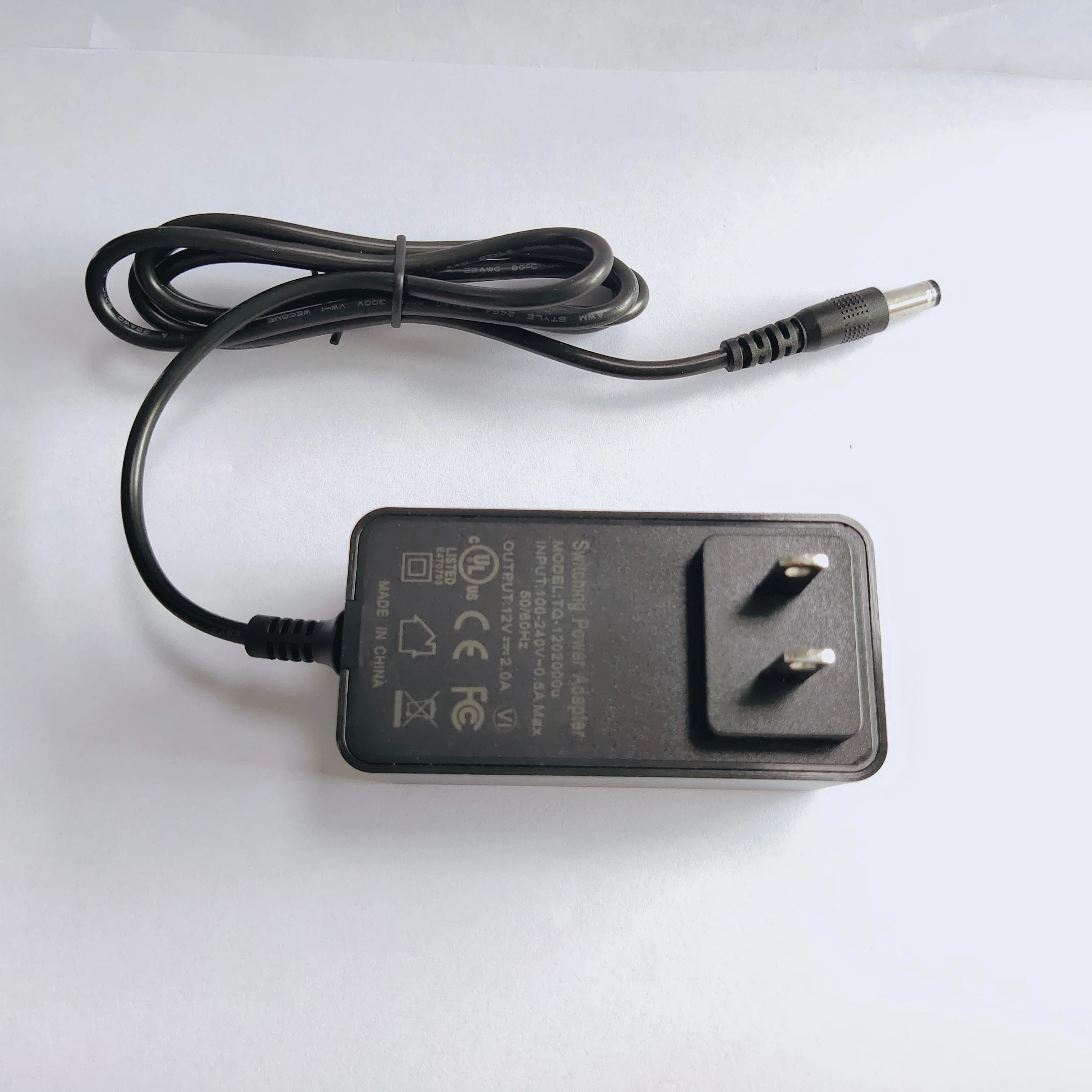 wholesale black white 24volt 1.5amp US UK AU EU switching power adapter dc cable 5.5*2.1/2.5*10/12mm  UL/CUL TUV FCC ROHS