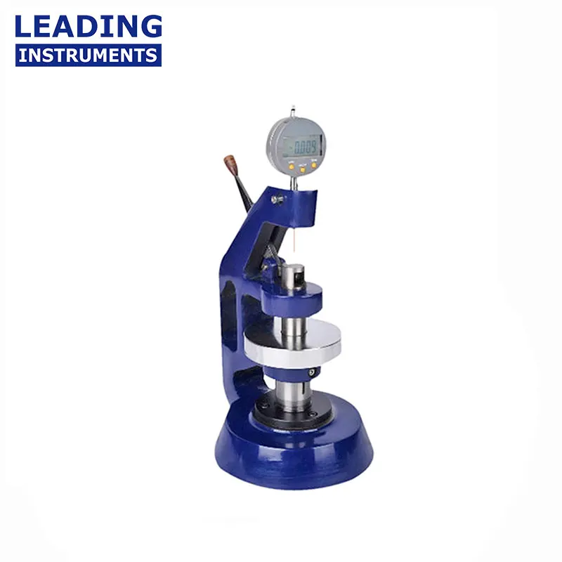 Paper and cardboard precision thickness tester
