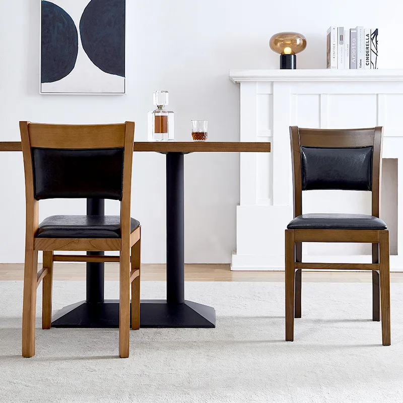 Wooden furniture and modern dining chairs at the Walnut Village Music Restaurant