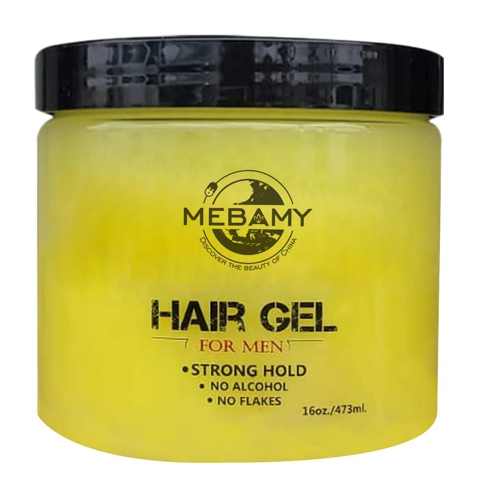 Private Label Organic Hair Strong Hold Hair Styling Gel For Men Hair Styling Cream