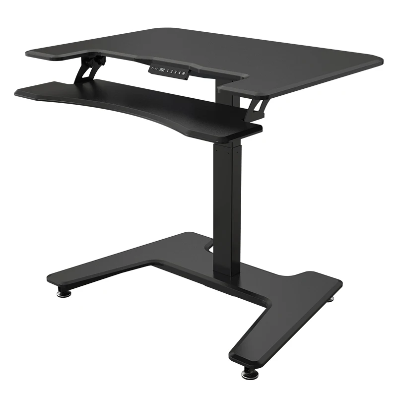 Electric Maximum Mobility Easy Adjustable Table Height Mechanisms,Height Adjustable Foldable Table with keyboard tray