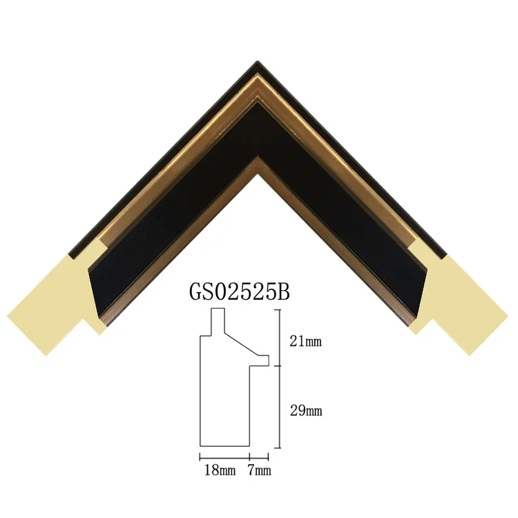 New Design Factory Price Colorful Ps Photo Frame Moulding