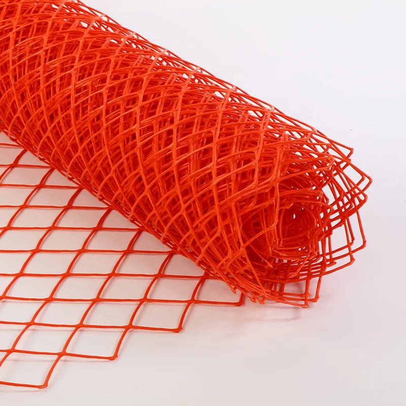 4FT*50FT diamond hole HDPE plastic orange safety fence mesh net a porternwt